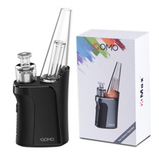 Xmax QOMO Premium Portable Micro E-Rig Vaporizer Liquid, Concentrates, 3 Temps