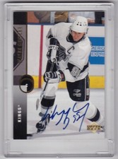 MINT! 1995 UPPER DECK #1 WAYNE GRETZKY LOS ANGELES KINGS AUTOGRAPH UDA #BAC58125