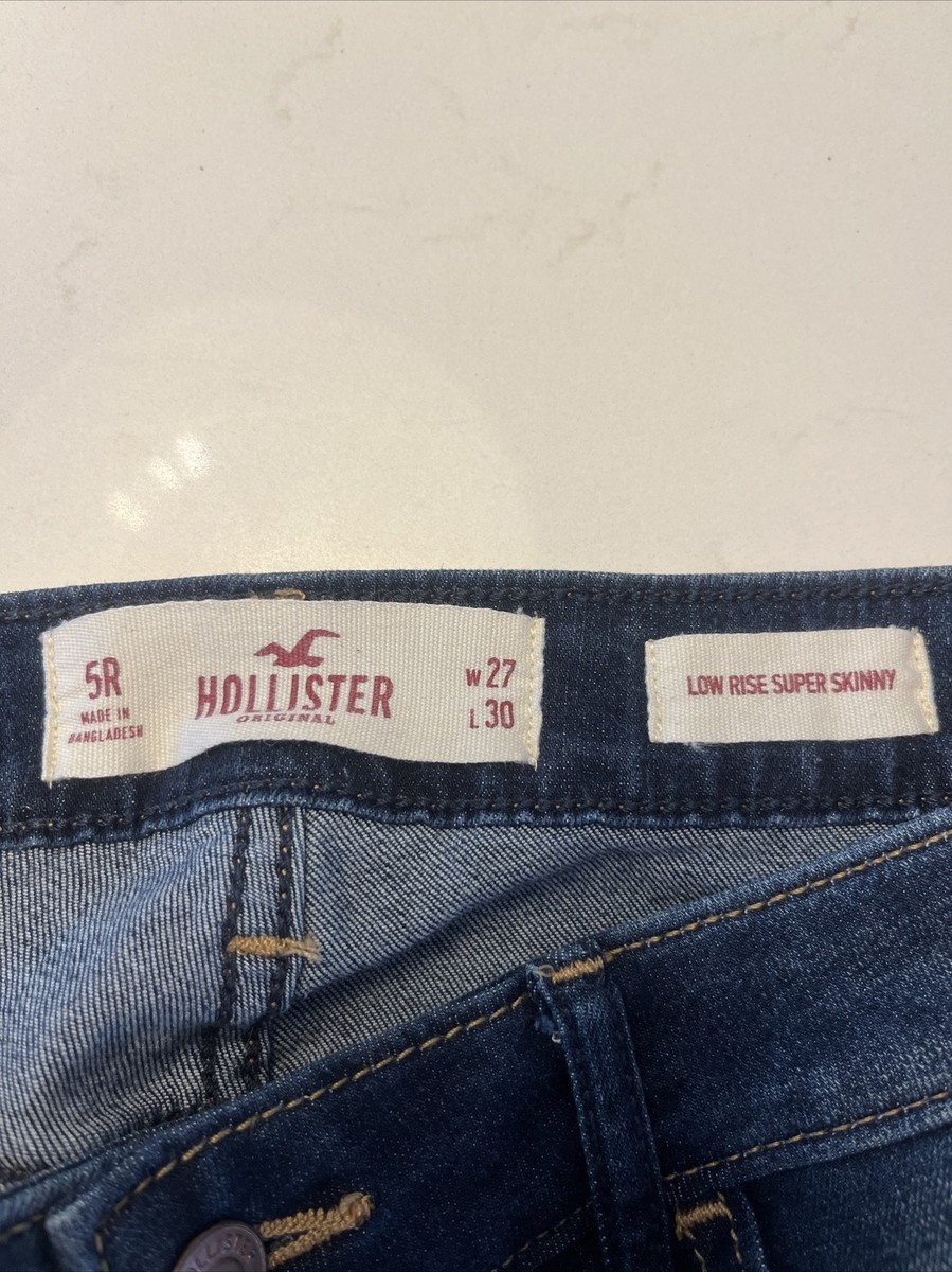 HOLLISTER WOMENS JEANS W27-L30