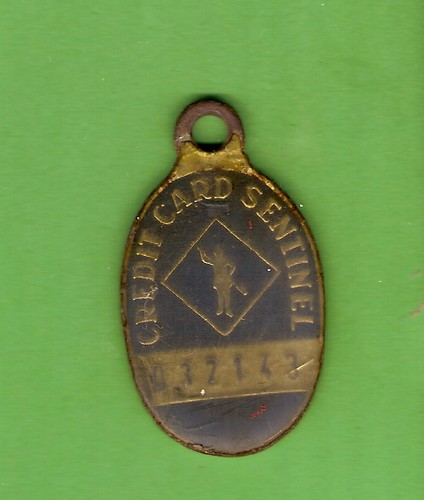  D208 CREDIT CARD SENTINEL BADGE 032143 EBay