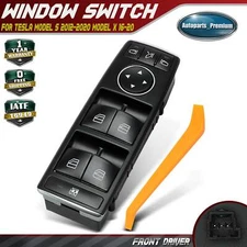 Front Driver Side Power Window Switch for Tesla Model S 2012-2020 Model X 16-20