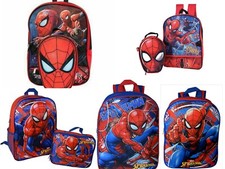 Marvel Spiderman Boys Backpack Bookbag Lunch ...