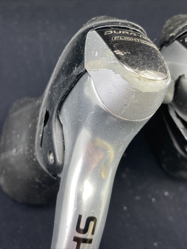 Limited Edition TEAM Shimano DURA-ACE 7700 ST-7700-C Set 2x9-Speed STI Lever Set - Picture 9 of 24