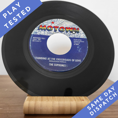 The Supremes   Standing At The Crossroads Of Love (U.S Pressing) - 7'' Vinyl - VG