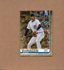drew verhagen detroit tigers 586 06402019  2019 topps gold