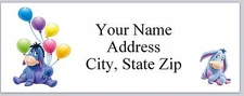 Personalized Address Labels Eeyore Cartoon (BO 738)