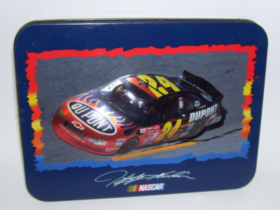 Jeff Gordon Tin Box #24 NASCAR Vintage | eBay