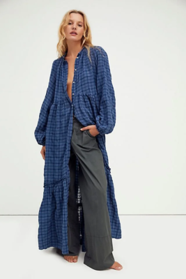 Edie Dress at Free People in Blue, Size: Xs Edie Dress at Free People in Blue, Size: Xs