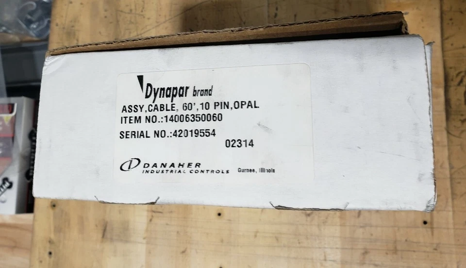 Dynapar ASSY. Cable 60ft 10pin 14006350060 New In Box - Image 2 of 2