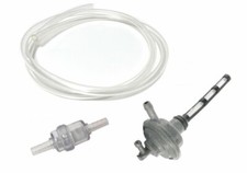 Peugeot Speedfight 1 2 Benzinhahn + Benzinfilter + Benzinschlauch klar