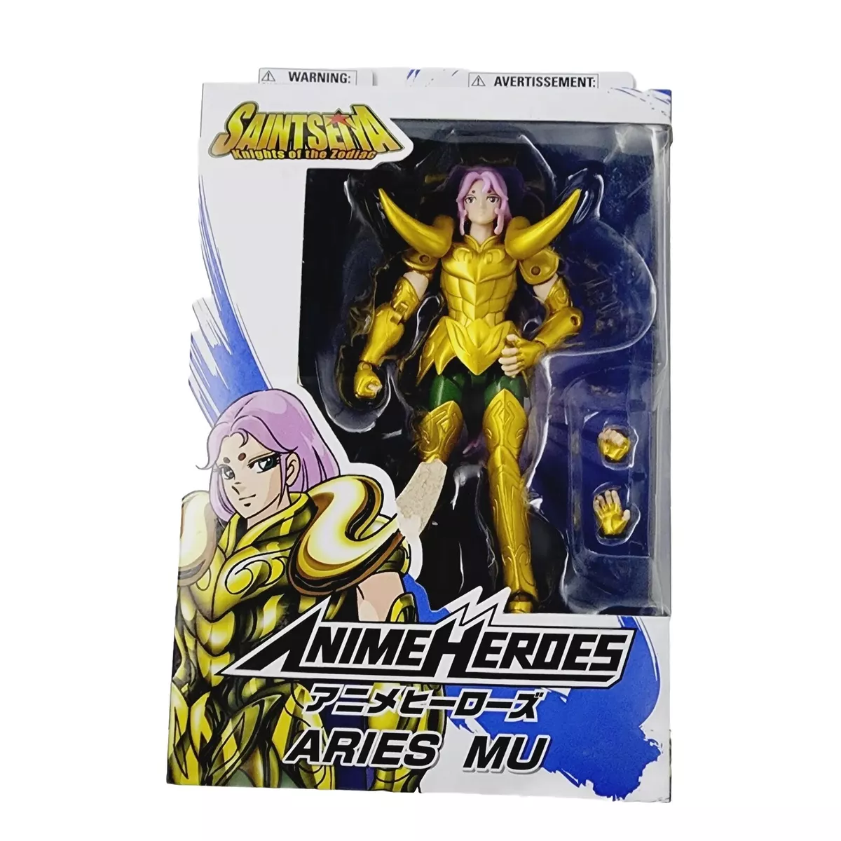  ANIME HEROES - Saint Seiya: Knights of The Zodiac - Aries Mu  Action Figure : Everything Else