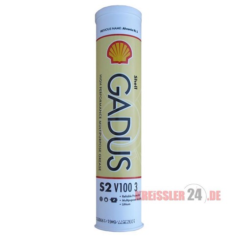 Buy Shell Gadus s2 v100 3 Multi Purpose Grease 400g Cartridge k3k30