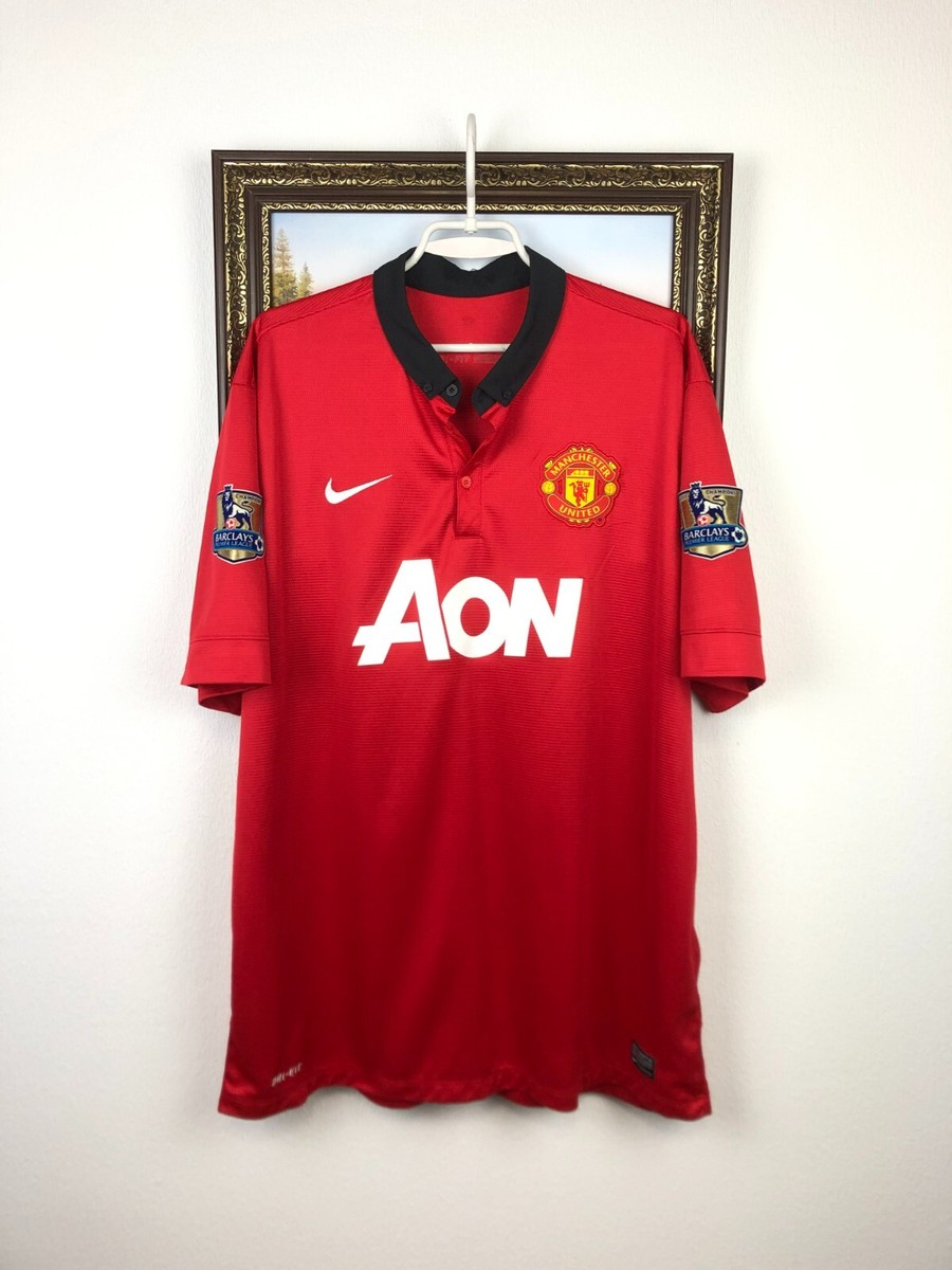 Manchester United Home football shirt 2013 Soccer Nike Jersey Mens