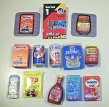 Lot Of Wacky Packages Minis 3D Series 1 Assorted Figures With Collector's Guide