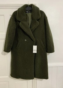 zara teddy coat