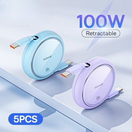Retractable USB C To USB C PD Cable For IPhone 16 Pro Max Charger Cable Wire Lot - 第 1/26 張圖片
