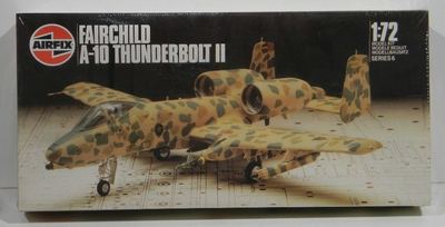 Airfix Fairchild A-10 Thunderbolt 2 Fighter Plane-1/72 Scale Series 6 New/Sealed