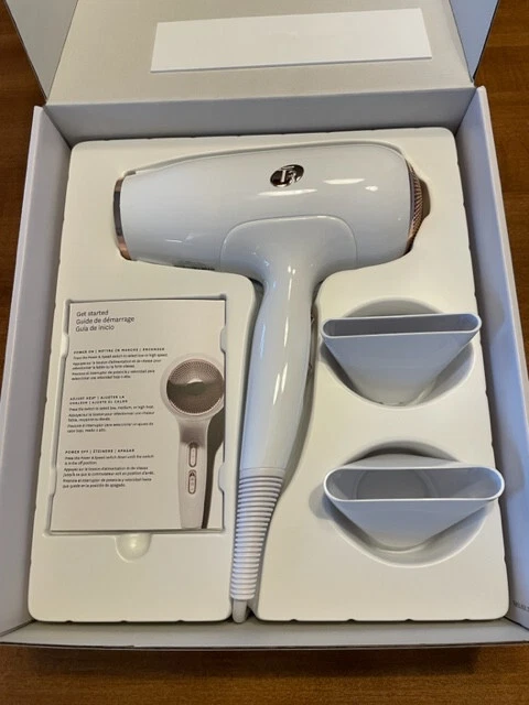 T3 Featherweight 3i Hair Dryer White Rose Brand New