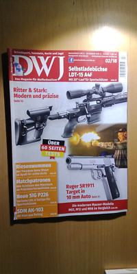 DWJ 02/18 , Ruger SR1911 , Sig P226 , SDM AK-103 , LDT-15 A4F