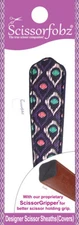 SCISSORFOBZ Designer Scissors Sheath Cover Single Small Purple Multicolor Flame