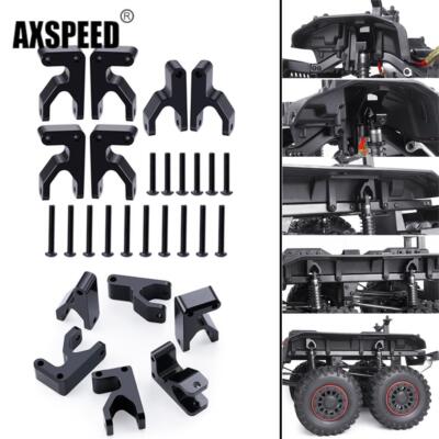 AXSPEED Upgrade Obere Stoßdämpferbefestigung Lift-Kit für Traxxas TRX6 6x6 G63