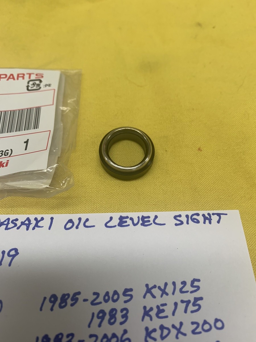 メル59252 OEM KAWASAKI Oil Level Sight Glass KX65,85,125,250,500