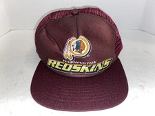 Vintage Washington Redskins Collectible Mesh Snapback Trucker Cap Hat New Era