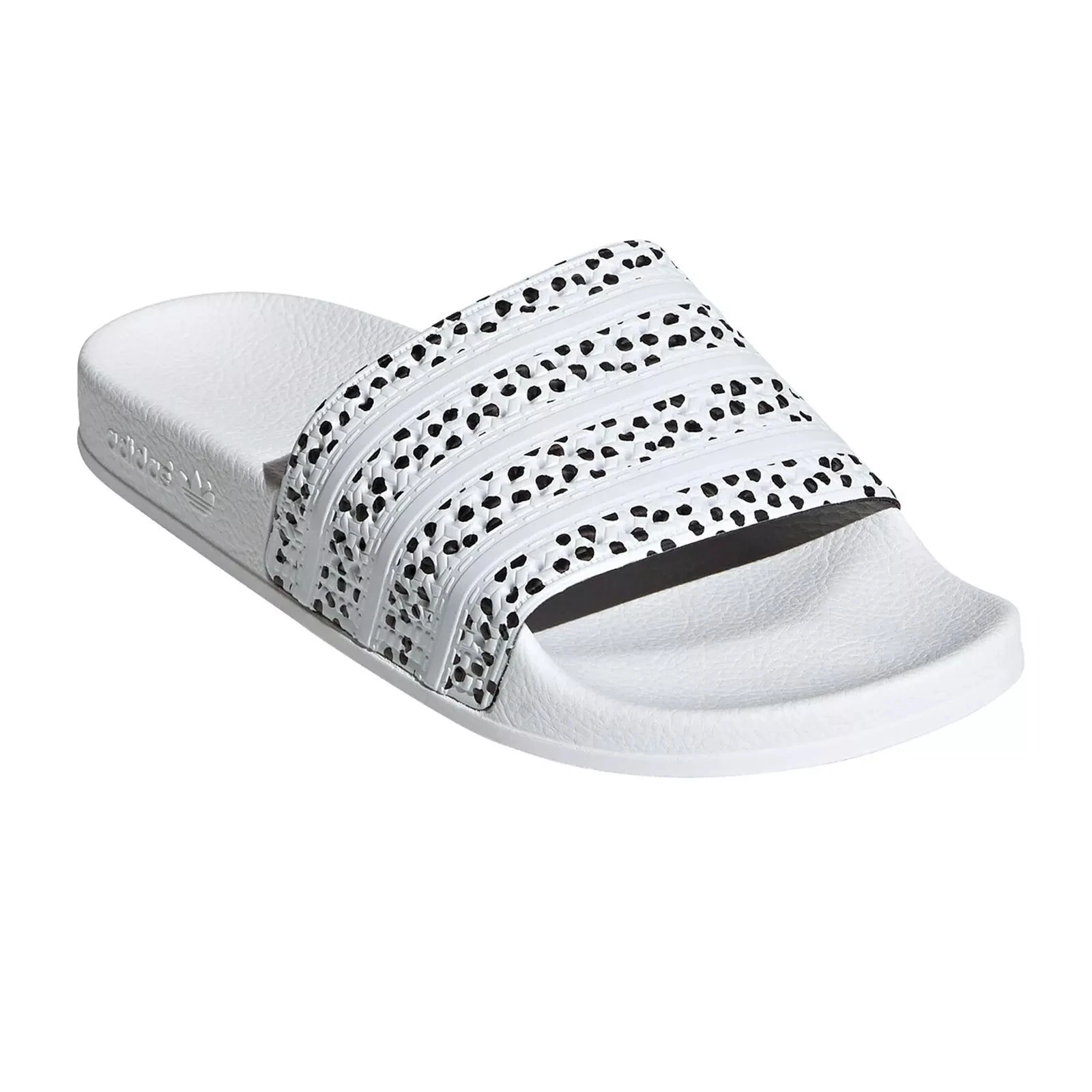 Adidas Z2660* Sandali da donna bianchi con stampa adilette taglia 10 M