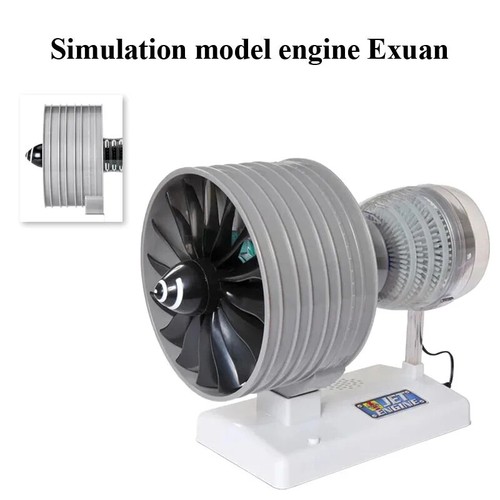 Halloween Aviation Jet Aircraft Engine Simulation Engine Model Puzzle ...