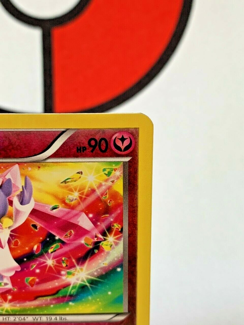 Diancie XY Phantom Forces 71/119 Rare 2014 Reverse Holo Pokemon
