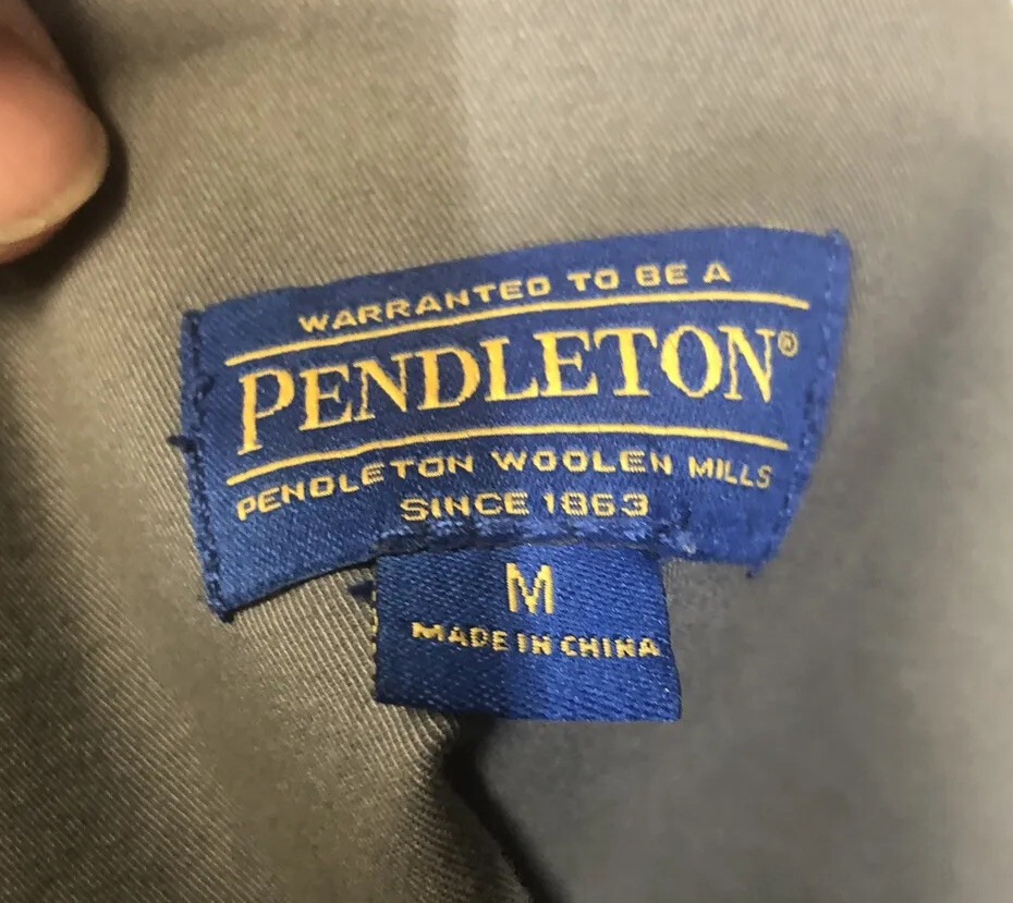 Pendleton Button Up Cropped Jacket  Grey Woman’s … - image 11