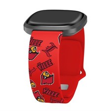 Correa de reloj Louisville Cardinals HD para Fitbit Versa and Sense