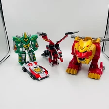 Power Rangers Gokaiger Pato Striker & DX Magi Dragon & Gao Lion & Furaimaru Set