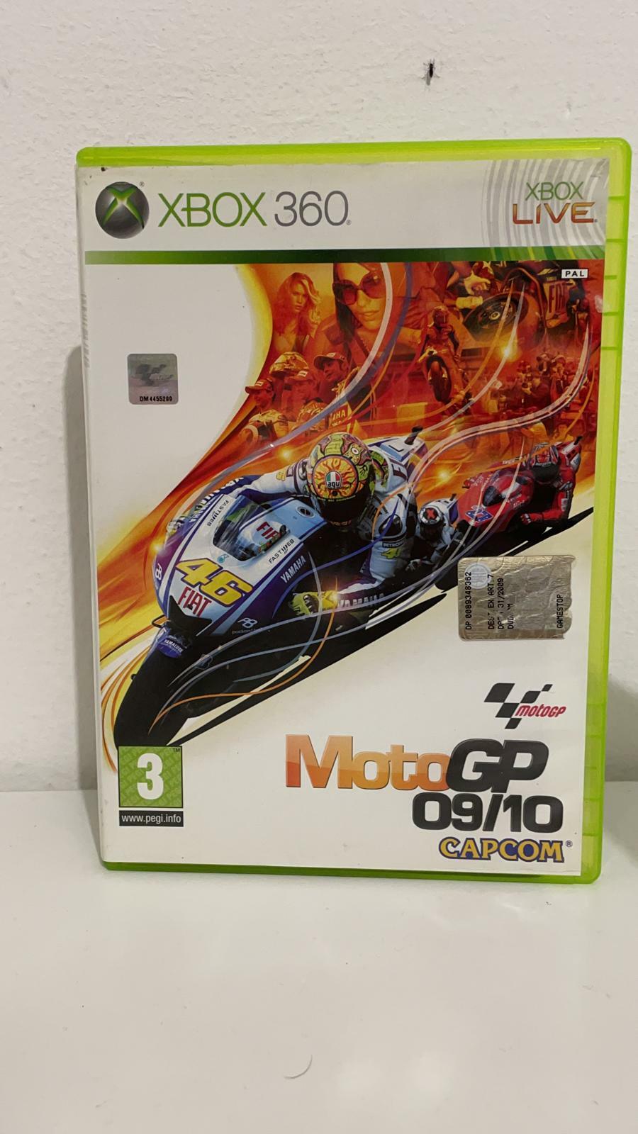 Jeu MOTOGP 09/10 - MICROSOFT XBOX 360 COMPLET ITALIEN