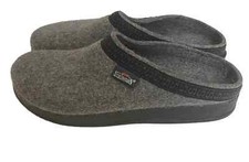 Stegmann Men's Wool Clogs Poly Sole Gray Size 13