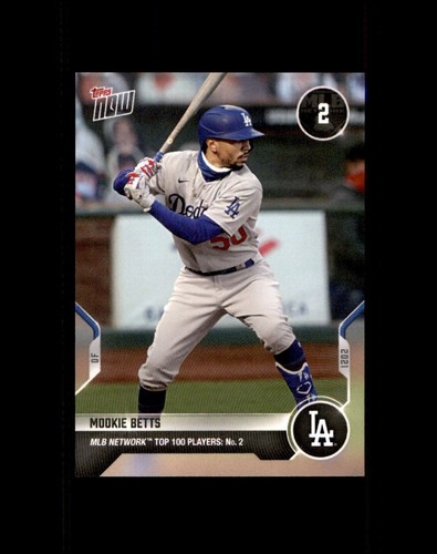 2021 Topps Now MN-2 Mookie Betts