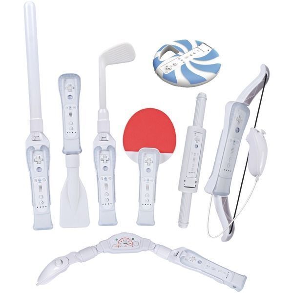 Nintendo Wii 8-In-1 Sports Pack Accessories For Wii Sports Resort