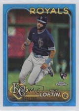 2024 Topps Chrome Logofractor Edition Blue Refractor 67/150 Nick Loftin #183 v9t