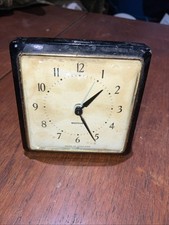 Vintage Art Deco Westclox Wecker in schwarz Ersatzteile und Reparaturen