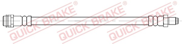 Bremsschlauch Quick Brake 37.053 FüR Mercedes Klasse W212 Model S212 CLS X218-image