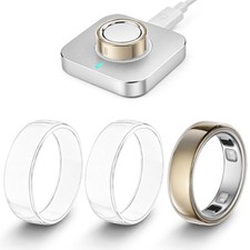 3 Pack Cover for Oura Ring Gen 5, Ultra-Thin Clear TPU Size 7, 3 Clear
