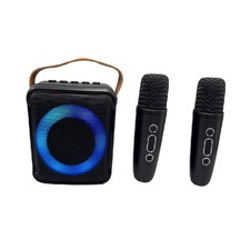 Multifunctional Bluetooth Audio Portable Microphone Colorful Led Atmosphere3421