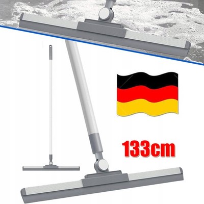 Wasserschieber Bodenabzieher 133cm Abzieher Boden Dusche Gummiabzieher mit Stiel