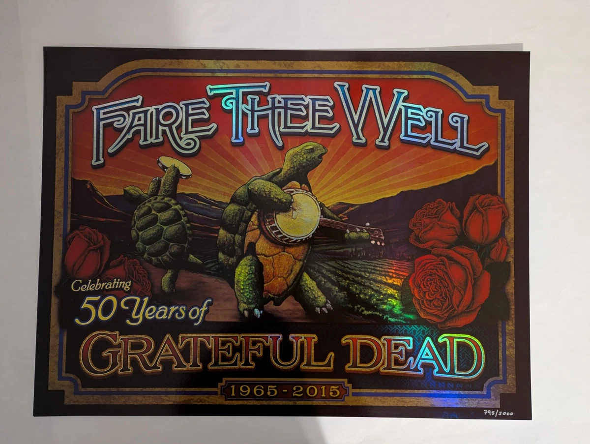 Grateful Dead Fare Thee Well Poster for sale | eBay
