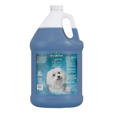 Bio-Groom Super Whitening Dog Shampoo - Whitening Pet Shampoo, Dog Bathing