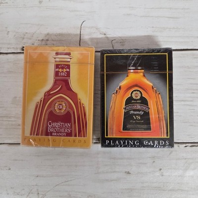 Christian Brothers Playing Cards Brandy Liqueur 2 Decks Factory Sealed