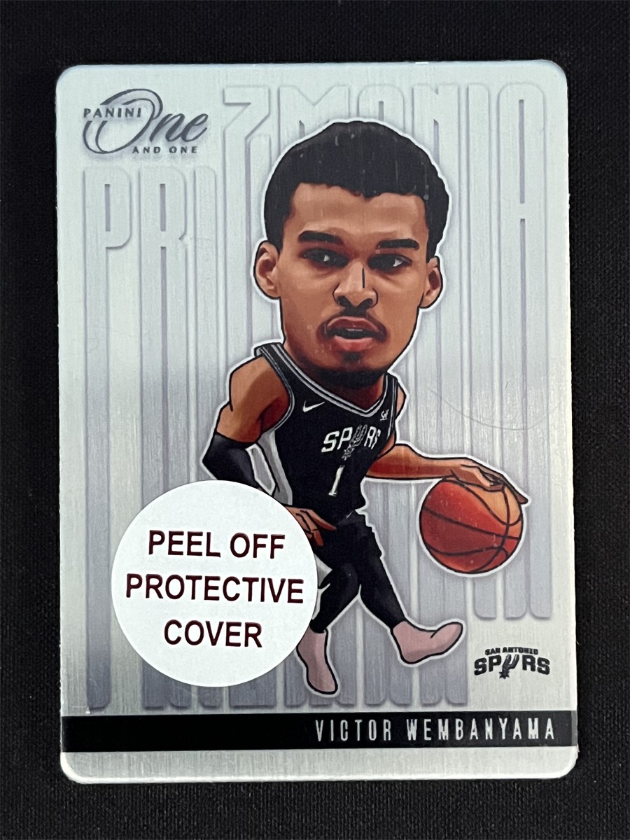 2024-25 Panini One And One Victor Wembanyama #8 Metal Prizmania Case Hit SSP