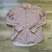 Banana Republic Striped Dress Shirt Men's M 15-15 1/2 Button Down