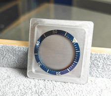 Omega Seamaster Blue Aluminium Bezel Insert - Swiss Quality