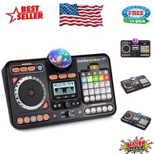 Light Up Your Parties Kidi Star DJ Mixer with Built-in Speaker Lights